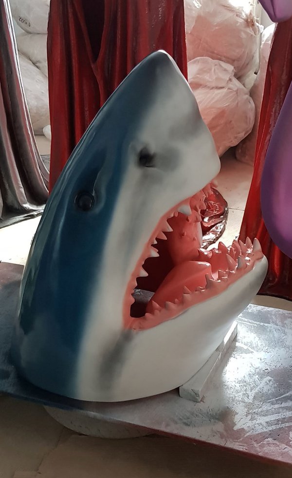 Haikopf, Haifischkopf, Shark, 80cm