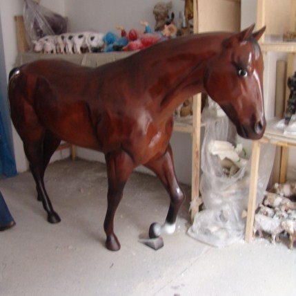 Pferd, "Dacksy", braun, 240cm, HORSE