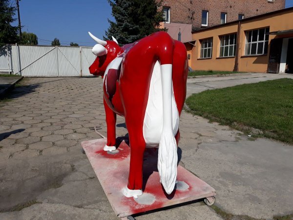 Kuh, Kunstkuh, "Edelweiß von der Alm", 220cm, HAEIGEMO
