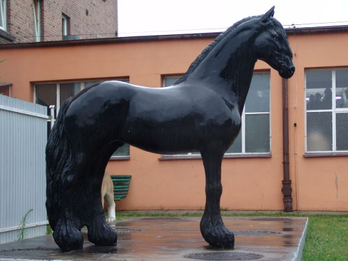 Pferd - Horse - Modell - Friese - nicht zum aufsitzen, HORSE