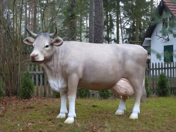 Kuh, "Wally von der Alm", Braunvieh, 220cm, HAEIGEMO