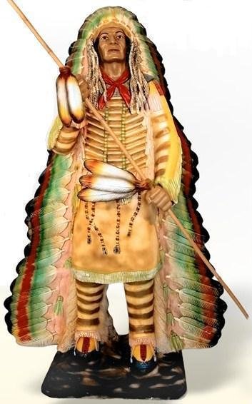 Indianer Häuptling, 190cm