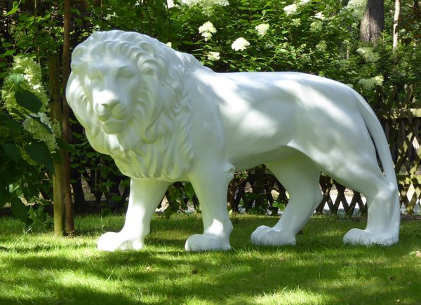 Löwe, "Marlon", in weiß, 195cm