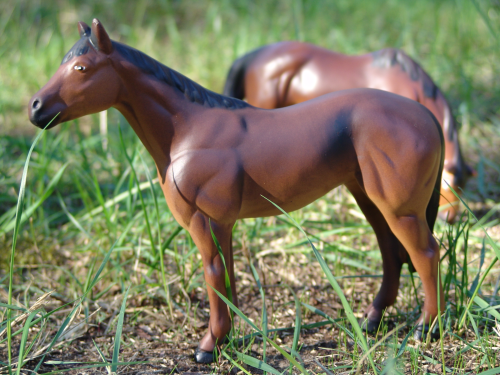 Pferd, MINI, braun, 26cm, HAEIGEMO, HORSE