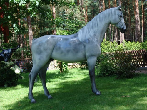 Pferd, Kutschpferd, "Shining", Kunsthaare, nicht belastbar, 256cm, HORSE