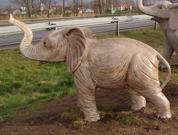 Elefant, "Jenny",klein, afrikanisch, 182cm