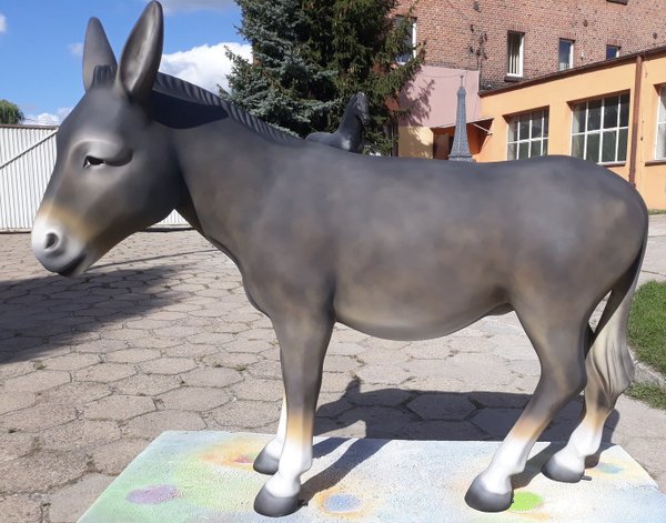 Esel, " Schlitzohr", 180cm