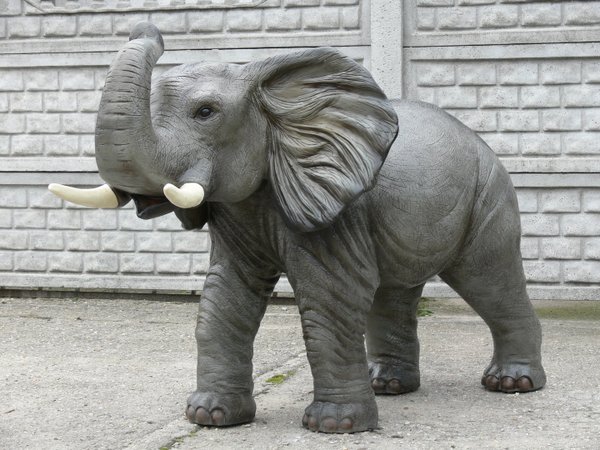 Elefant, "Jonny", klein, afrikanisch, 182cm