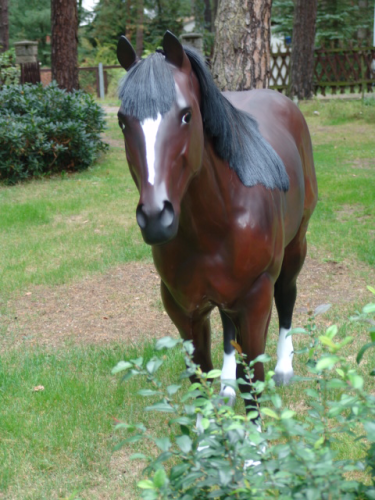 Pferd, "Diabolo", Kunsthaare, nicht belastbar, 250cm, HORSE