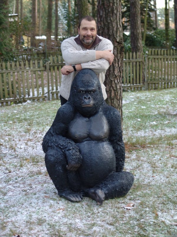 Affe, Gorilla, "Charlene", 110cm