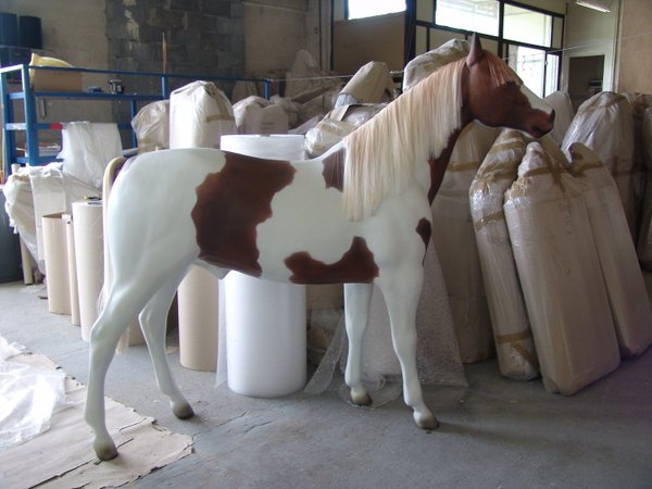 Pferd, "Caruso",  Kunsthaare, nicht belastbar, 220cm, HORSE