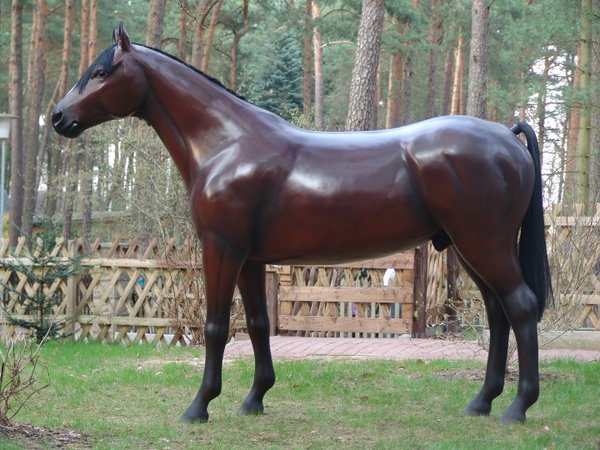Pferd, Kutschpferd, "Abakan", Kunsthaare, nicht belastbar, 259cm, HAEIGEMO, HORSE