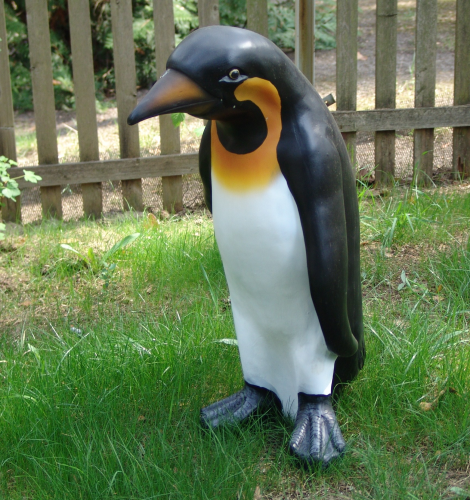 Pinguin,  "Pablo", Kunstharz, 70cm