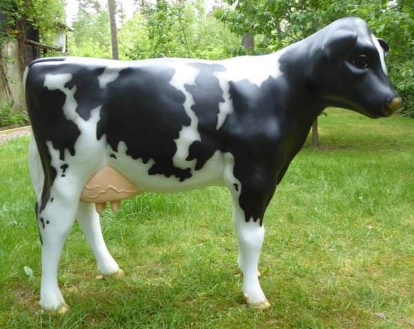 Kuh, Kälbchen, Holsteinkuh klein, "Püppi", belastbar bis 100kg,  122cm HAEIGEMO