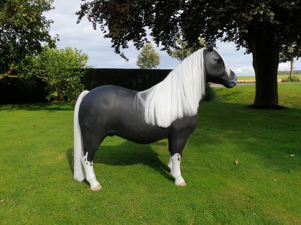 Pony, Shetland, "Billy", 162cm, belastbar bis 100kg, Kunsthaare, HAEIGEMO, HORSE, PFERD