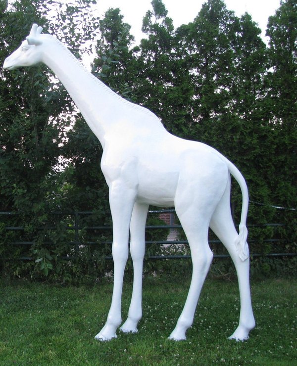 Giraffe, "Gwendolin", in weiß, 320cm