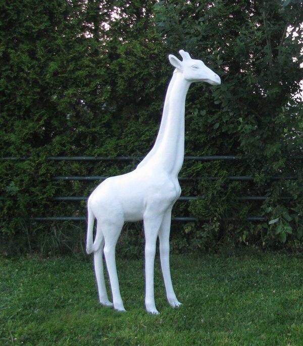 Giraffe, "Baby", in weiß, 195cm