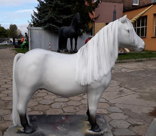Shetland Einhorn, Pony, "Tomboy" mit Kunsthaare, belastbar bis 100kg, HAEIGEMO, HORSE, PFERD