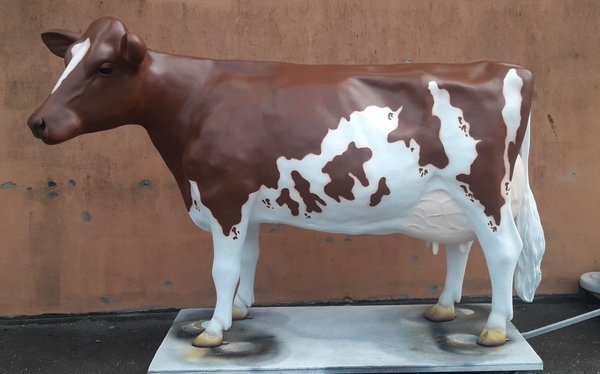 Holstein Kuh "Anna Lena", Kopf nach links schauend, 270cm, HAEIGEMO