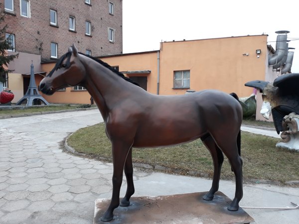 Pferd, "Alinda" Stute, Kunsthaare, nicht belastbar, 259cm, HAEIGEMO, Horse